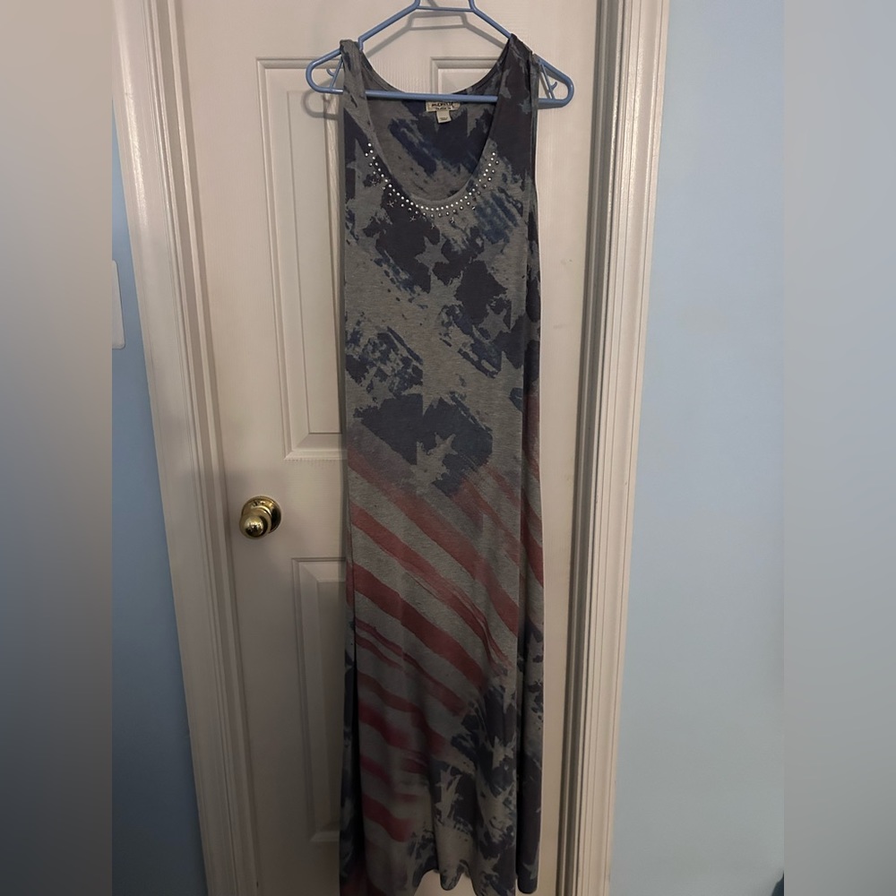 American Flag Maxi Dress